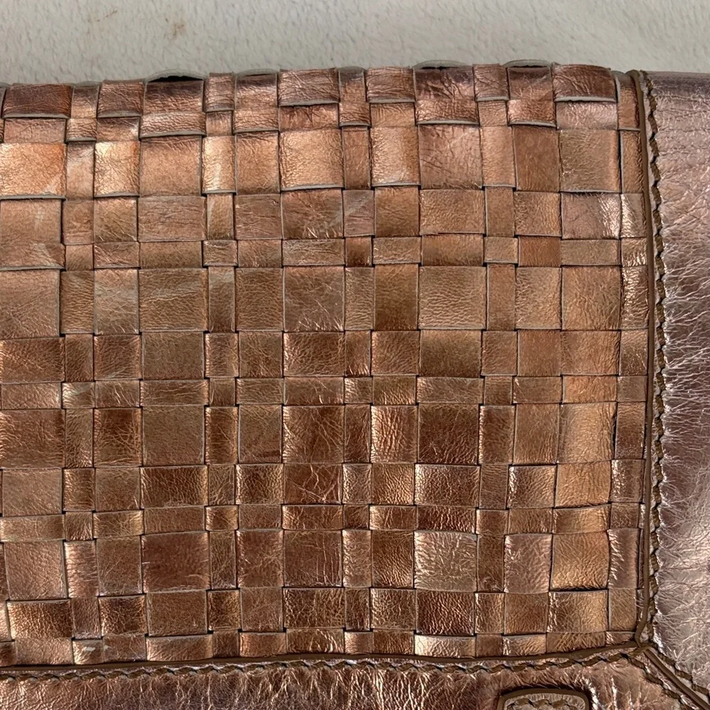 Elliott Lucca Copper Woven Wristlet - Picture 11 of 16